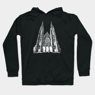 Castle ink ( white ) Hoodie